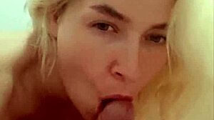 milf wife films herself deepthroating husband's cock on phone