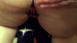 bunny gets spanked and fingered!