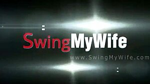 Blonde Milf Wife Gives Outdoor Blowjob And Handjob To Another Man