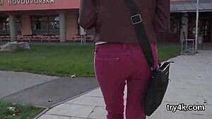 Erotic Cutie Gives POV Blowjob Then Spreads Twat For Penetration