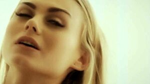 beautiful nancy explores her pussy in a sensual solo session