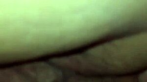 i gave my honey an anal creampie at night, fucking her ass.