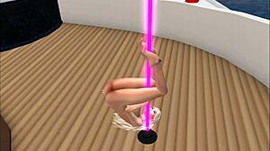 Kassie lyser på klubben med kameltoar