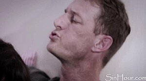 Stepdaddy's girls clash over Alison Rey's cock craving