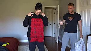 what's your favorite part of this sexy halloween vlog with the milf couple?