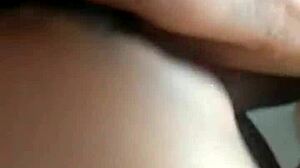 Seductive fat ass aunt invites taboo sex with her big booty.