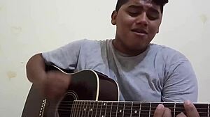 Chubby Guy Sings Seductively