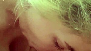 milf wife films herself deepthroating husband's cock on phone