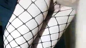 Slender girlfriend fucked hard in tight pussy