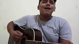 Chubby Guy Sings Seductively