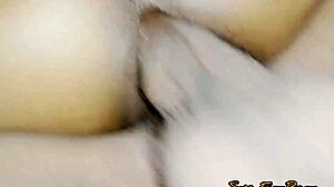 girl rides dick deep in cowgirl position, so hot