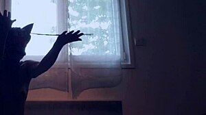 French slave undergoes pony girl training with humiliation and boot licking.