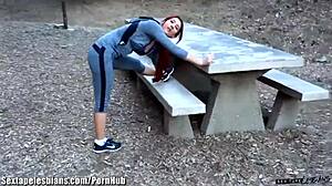 Zoey Monroe's POV of licking girlfriend's pussy in sex tape.