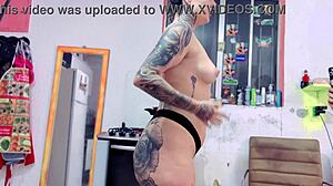 I'm preparing that delicious meal in the kitchen with care