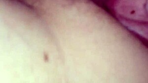 i gave my honey an anal creampie at night, fucking her ass.