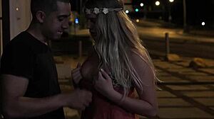 Punish Cute Step Daughter Companions In Garage!