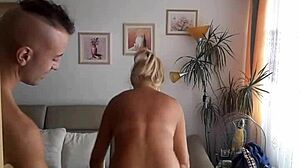 Sandy, the 41-year-old German MILF, enjoys anal with her escort clients.