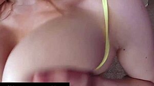 i love how siri the full figured redhead throat fucks that big dildo, her huge tits bouncin