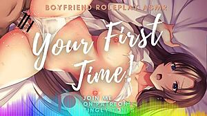 Feeling Every Moan in Boyfriend Roleplay First Time