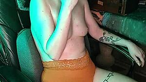 sat down to smoke without a bra. asian cigarette fetish in naked sexy pose.