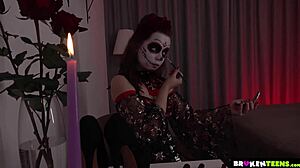 I love Luna Haze's spooky anal booty fucking