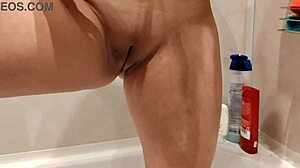 Watch my stepsister shave her perfect pussy lips before party, so tight!