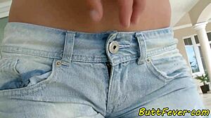 facialized glam babe gets anally pounded