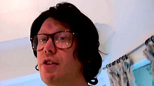 Amateur Brit Sucks Cock in Reality Video