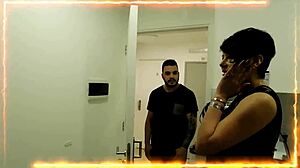 With my friend we fucked my stepson's friend hard!