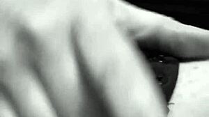 olivia fingering her pussy in lingerie