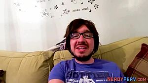 Amateur Brit Sucks Cock in Reality Video