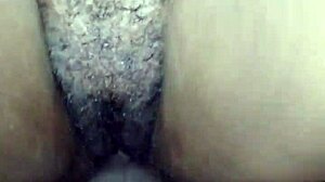 wife feels overwhelmed taking that big black cock deep in her pussy