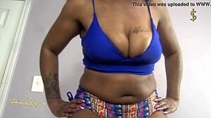 spitting on colin in this custom video trailer, pov style with ebony goddess.