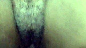 wife feels overwhelmed taking that big black cock deep in her pussy