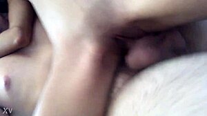 flaquita swallows my whole cock
