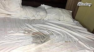 Horny pregnant lady licked and drilled by ebony babe