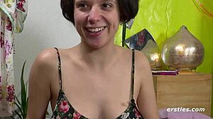 All Natural Amateur Toying Her Untrimmed Bush!