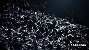 Cute lesbians play with toys and get wet