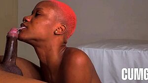 slim ebony seductivedemon sucked my big cock doggystyle after club, made her squirt