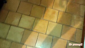 Aunt Filmed in Panties by Nephew in Summer!