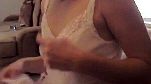 Tiny Tits Slut Sucks On Hard Hairy Dick