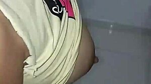 Fucking my teen 18+ brunette wife's hot juicy pussy