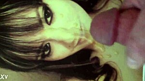 Horny girlfriend begs for sperm in mouth fucking