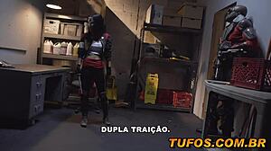 katana and the gunslinger in a complete and intense fuck suicide squad - part 4