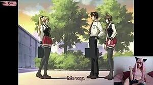 nini reacts to hentai first time