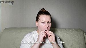 How I Crave Double Blowjob Lollipop On Webcam