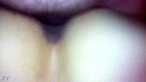 Amateur doggystyle has girlfriend bent over in POV. European French friend joins the action.