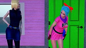 Dragon Ball Waifus Bulma and C-18