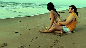 amateurs exploring the public beach outdoors