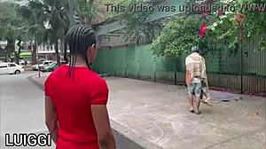 Pornstar Sucks Monster Cock Then Gets Ass Fucked Hard